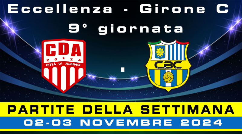 Le Partite del Weekend *** 02 – 03 Ottobre 2024 ***