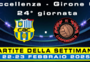 Le Partite del Weekend *** 22 – 23 Febbraio 2025 ***